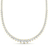 Load image into Gallery viewer, single-line-9-carat-tennis-diamond-necklace-in-FDNK11299RO-ANGLE1-9.00CT-NL-YG