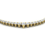 Load image into Gallery viewer, single-line-9-carat-tennis-diamond-necklace-in-FDNK11299RO-ANGLE1-9.00CT-NL-YG