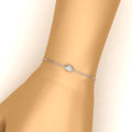 Thumbnail 4 - single-marquise-diamond-chain-bracelet-in-FDBRC11021-NL-RG