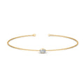 Thumbnail 9 - single-marquise-diamond-chain-bracelet-in-FDBRC11021-NL-YG