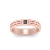 Load image into Gallery viewer, single-princess-cut-inlay-mens-ring
