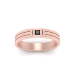 Load image into Gallery viewer, single-princess-cut-inlay-mens-ring
