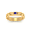 Load image into Gallery viewer, Single Princess Cut Inlay Mens Ring