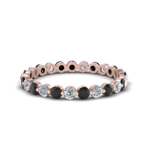 0.75 Ct Round Cut Common Prong Diamond Eternity Band