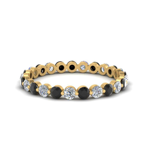 0.75 Ct Round Cut Common Prong Diamond Eternity Band