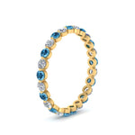 Load image into Gallery viewer, Single Shared Prong Diamond Eternity Ring