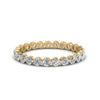 Load image into Gallery viewer, 0.75 Ct Round Cut Common Prong Diamond Eternity Band