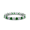 Load image into Gallery viewer, 0.75 Ct Round Cut Common Prong Diamond Eternity Band