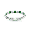 Load image into Gallery viewer, 0.75 Ct Round Cut Common Prong Diamond Eternity Band