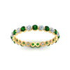 Load image into Gallery viewer, 0.75 Ct Round Cut Common Prong Diamond Eternity Band