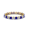Load image into Gallery viewer, 0.75 Ct Round Cut Common Prong Diamond Eternity Band