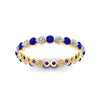 Load image into Gallery viewer, 0.75 Ct Round Cut Common Prong Diamond Eternity Band