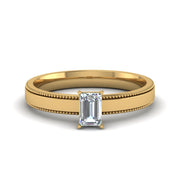 single-stone-emerald-cut-milgrain-engagement-ring-in-14K-yellow-gold-FD-ENR8985EMR-NL-YG