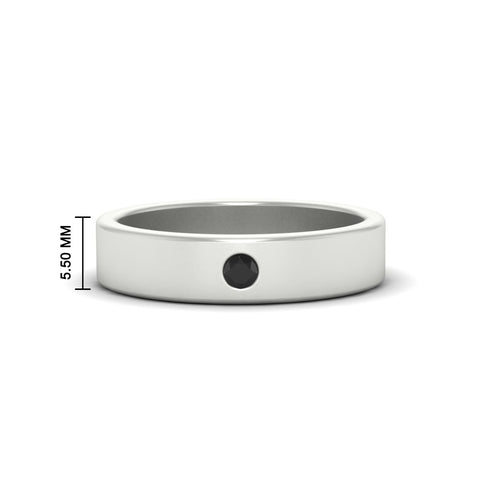 Single Stone Mens Solitaire Wedding Ring