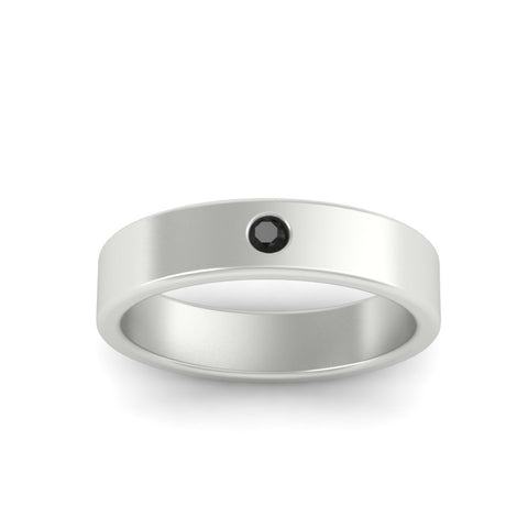 Single Stone Mens Solitaire Wedding Ring