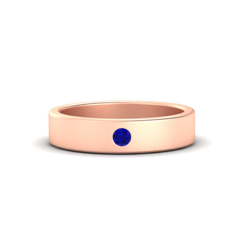 Single Stone Mens Solitaire Wedding Ring