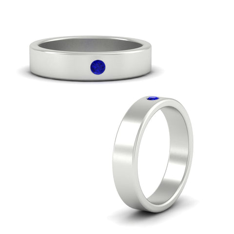 Single Stone Mens Solitaire Wedding Ring