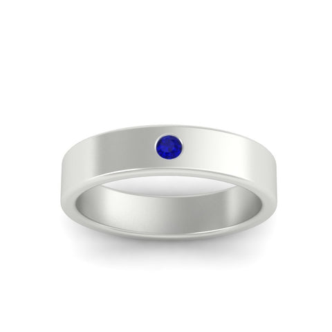 Single Stone Mens Solitaire Wedding Ring