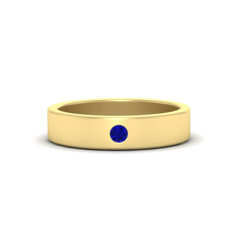 Single Stone Mens Solitaire Wedding Ring