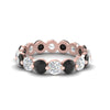 Load image into Gallery viewer, 4 Ct Round Cut Shared Prong Eternity Ring