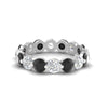 Load image into Gallery viewer, 4 Ct Round Cut Shared Prong Eternity Ring