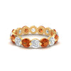 Load image into Gallery viewer, 4 Ct Round Cut Shared Prong Eternity Ring