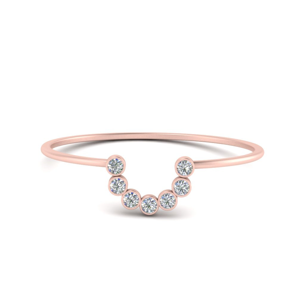 Small Arc Stacking Ring – Fascinating Diamonds