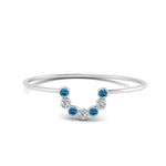 Load image into Gallery viewer, small-arc-stacking-diamond-ring-with-blue-topaz-in-white-gold-FD9430GICBLTO-NL-WG.jpg
