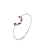 Load image into Gallery viewer, small-arc-stacking-diamond-ring-with-pink-sapphire-in-white-gold-FD9430GSADRPI-NL-WG.jpg
