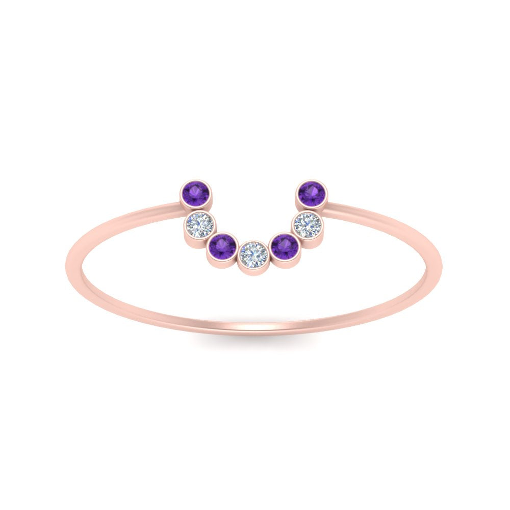 small-arc-stacking-diamond-ring-with-purple-in-rose-gold-FD9430GVITO-NL-RG.jpg