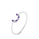 Load image into Gallery viewer, small-arc-stacking-diamond-ring-with-purple-in-white-gold-FD9430GVITO-NL-WG.jpg
