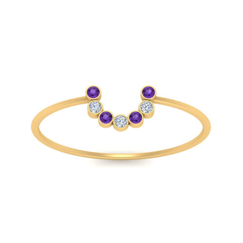 small-arc-stacking-diamond-ring-with-purple-in-yellow-gold-FD9430GVITO-NL-YG.jpg