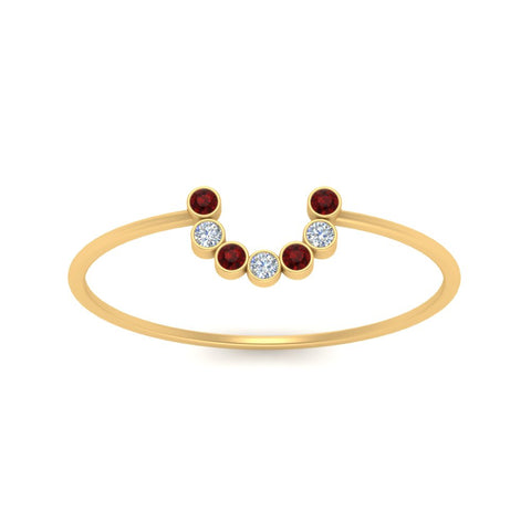 small-arc-stacking-diamond-ring-with-ruby-in-yellow-gold-FD9430GRUDR-NL-YG.jpg