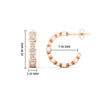 Load image into Gallery viewer, small-bezel-set-hoop-earrings-everyday-wear-in-rose-gold-fdear86441angle2-nl-rg-hw.jpg