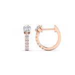 Load image into Gallery viewer, small-pavé-diamond-hoop-earrings-in-rose-gold-fdear11705angle2-nl-rg