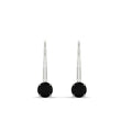 Thumbnail 101 - small-round-black-diamond-studs-lever-back-earring-in-white-gold-FD-EAR9225ROGBLACK-0.50CT-NL-WG