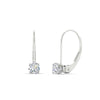 Load image into Gallery viewer, small-round-diamond-studs-lever-back-earring-in-white-gold-FD-EAR9225RO-0.50CT-NL-WG