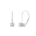 Thumbnail 2 - small-round-diamond-studs-lever-back-earring-in-white-gold-FD-EAR9225RO-0.50CT-NL-WG