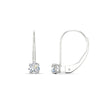 Load image into Gallery viewer, small-round-diamond-studs-lever-back-earring-in-white-gold-FD-EAR9225RO-0.50CT-NL-WG