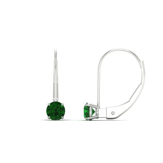 small-round-emerald-studs-lever-back-earring-in-white-gold-FD-EAR9225ROGEMGR-0.50CT-NL-WG