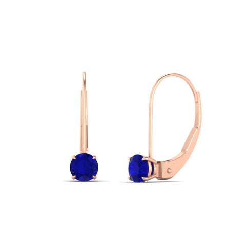 small-round-sapphire-studs-lever-back-earring-in-rose-gold-FD-EAR9225ROGSABL-0.50CT-NL-RG
