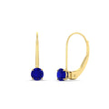 Thumbnail 21 - small-round-sapphire-studs-lever-back-earring-in-yellow-gold-FD-EAR9225ROGSABL-0.50CT-NL-YG