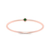 Load image into Gallery viewer, small-single-stone-emerald-band-in-rose-gold-FD9409RORGEMGR-NL-RG.jpg