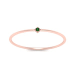 Load image into Gallery viewer, small-single-stone-emerald-band-in-rose-gold-FD9409RORGEMGR-NL-RG.jpg
