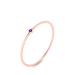 Load image into Gallery viewer, small-single-stone-purple-topaz-band-in-rose-gold-FD9409RORGVITO-NL-RG.jpg
