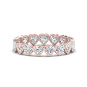 smooth-finish-heart-diamond-bezel-eternity-band-2.50-carat-in-rose-gold-FD10573HT-0.15CT-NL-RG
