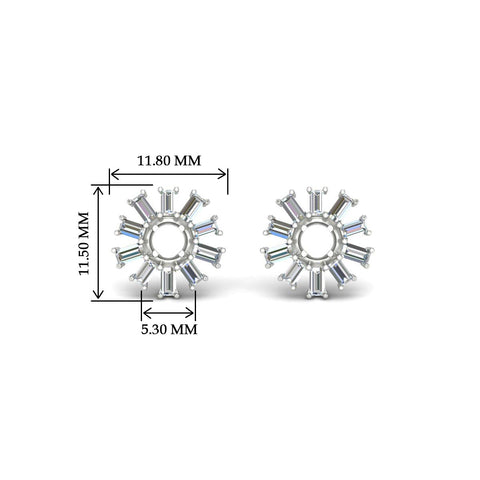 snowflake-shape-baguette-ear-jackets-for-1-carat-stud-in-white-gold-fdear11508angle2-1.00ct-nl-wg-hw