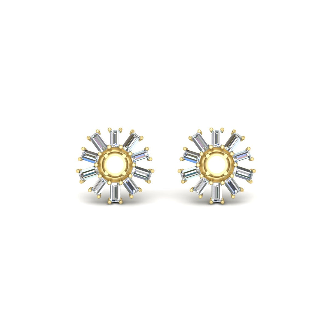 snowflake-shape-baguette-ear-jackets-for-1-carat-stud-in-yellow-gold-fdear11508angle2-1.00ct-nl-yg