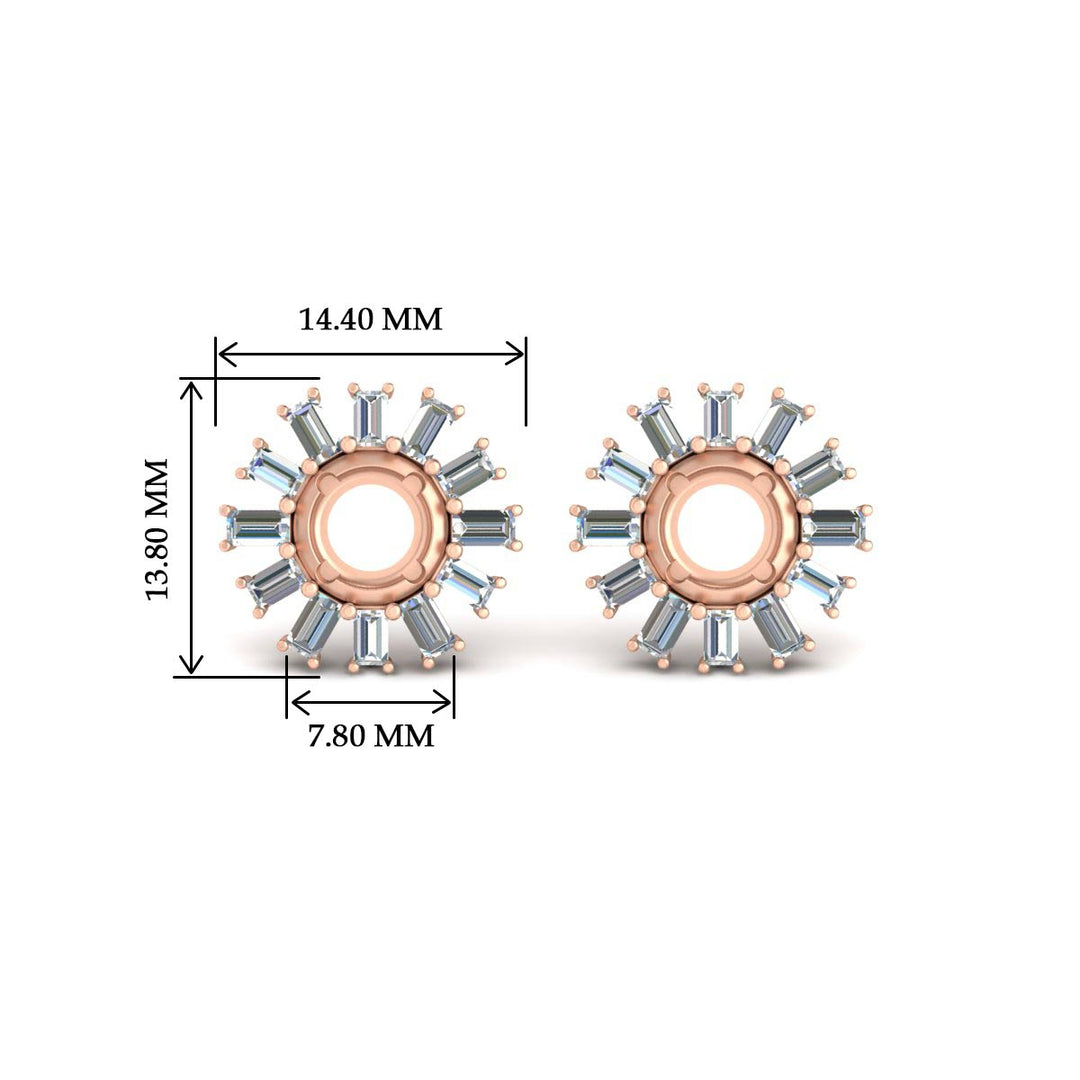 snowflake-shape-baguette-ear-jackets-for-4-carat-stud-in-rose-gold-fdear11508angle2-4.00ct-nl-rg-hw