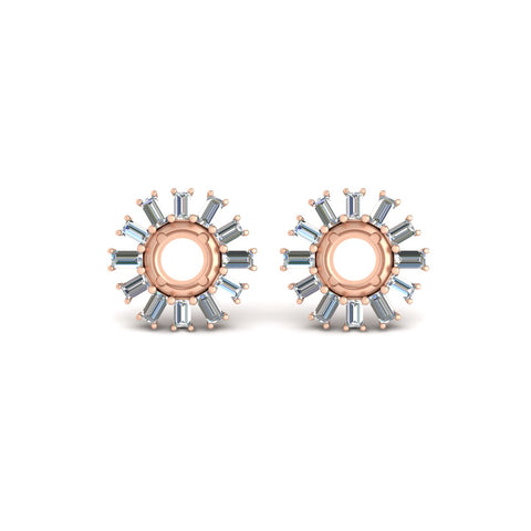 snowflake-shape-baguette-ear-jackets-for-4-carat-stud-in-rose-gold-fdear11508angle2-4.00ct-nl-rg